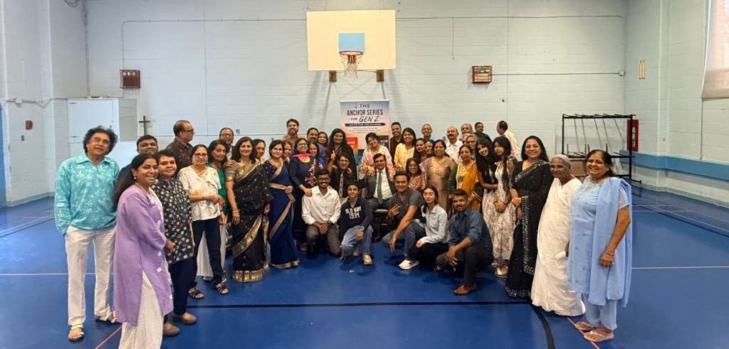 The congregation of Canaan Gujarati Church gathered for the launch of The Anchor Series